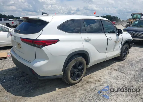 2023 Toyota Highlander Le z USA, uszkodzony, nr VIN 5TDKDRAH5PS510969